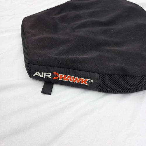 Airhawk Motorcycle Seat Cushion Pad For Comfort & Pressure Relief - Black Mesh & Foam Construction